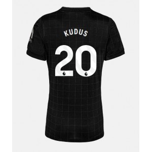 Fotbalové Dres Tottenham Hotspur Mohammed Kudus #20 Dámské Venkovní Oblečení 2025-26 Krátký Rukáv